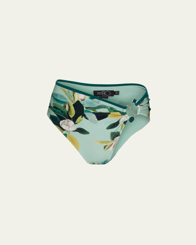 Magnolia High-Leg Bikini Bottoms